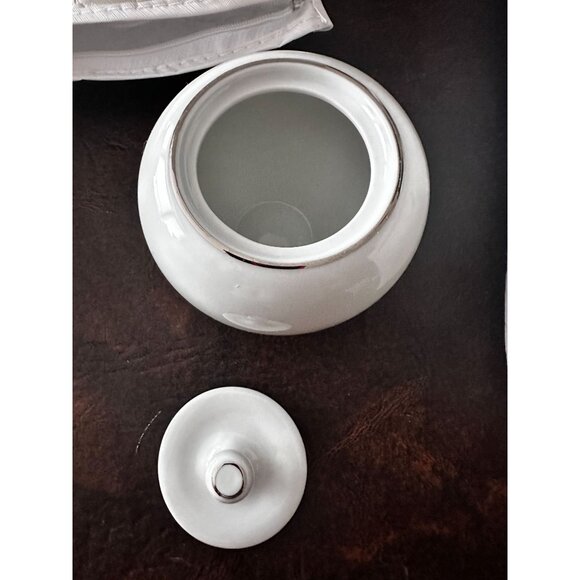 JOHANN HAVILAND wedding ring pattern sugar and creamer - Picture 3 of 6